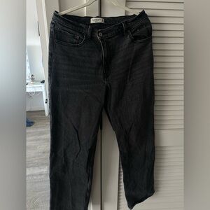Abercrombie 90s relaxed high rise jeans